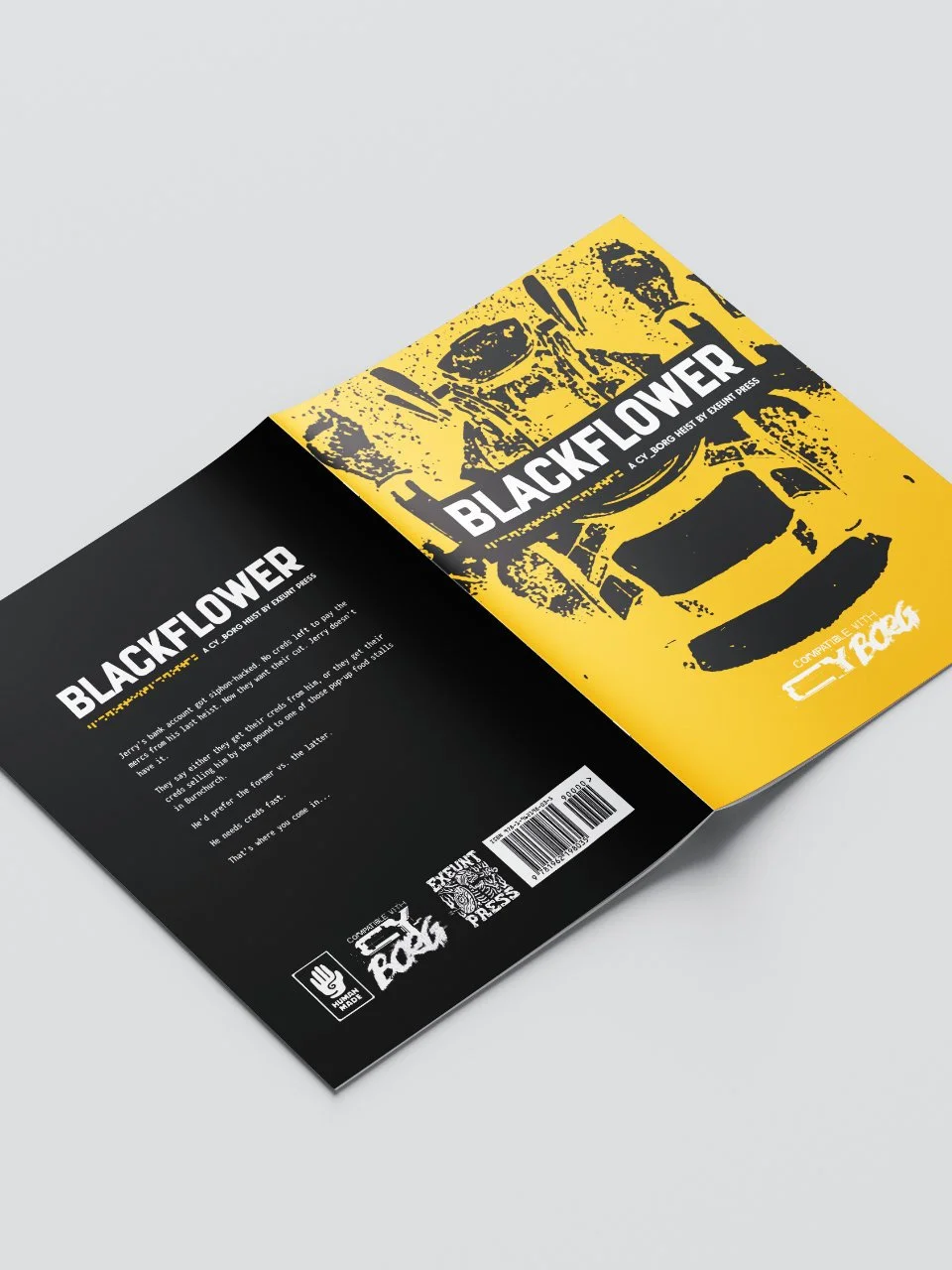 BLACKFLOWER (Print + PDF) — Exeunt Press